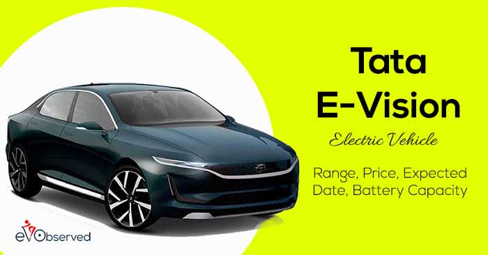 Tata E-Vision Electric Vehicle