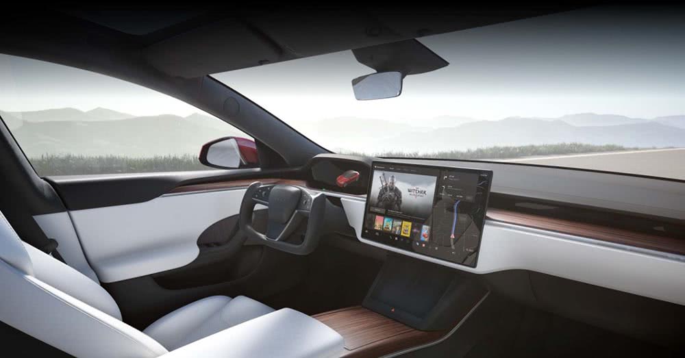 Tesla Model S Plaid Interior