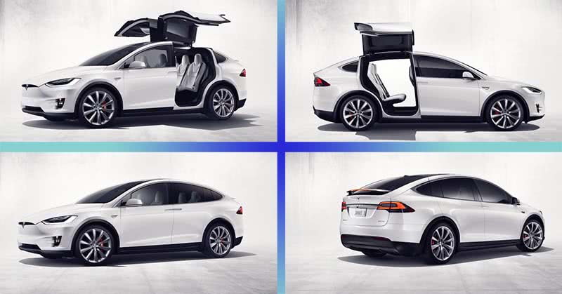 Tesla Model X Long-Range Form Factor