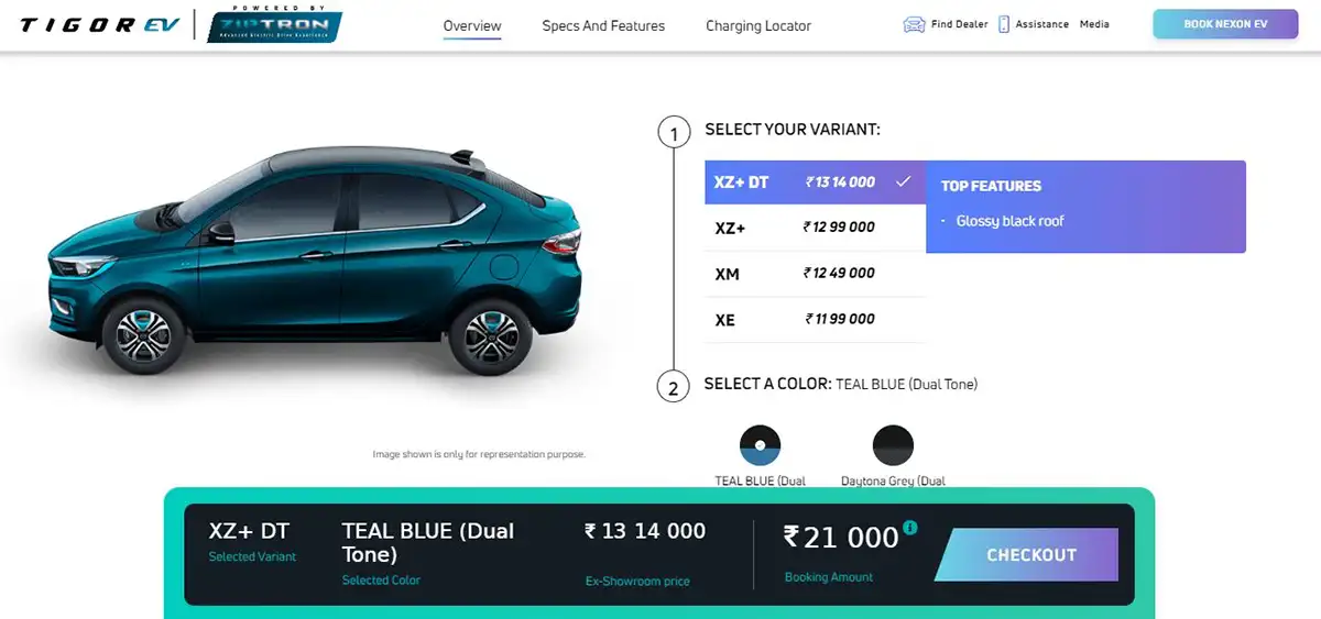 Tata Tigor Price