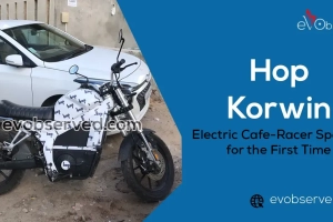 Hop Korwin Electric Cafe Racer Spotted for the First Time